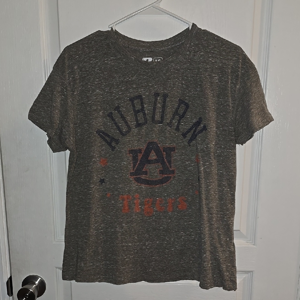Auburn Tigers Russell Bran Large (12-14) Short Sleeve Shirt